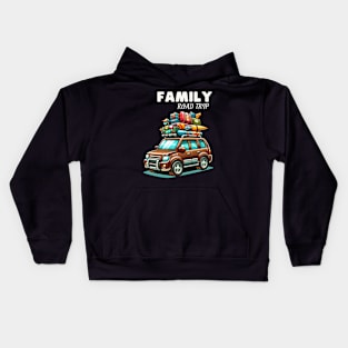 FAMILY ROAD TRIP Kids Hoodie